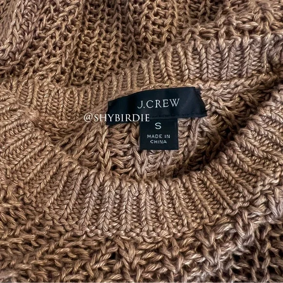 J.Crew 100% Linen Relaxed Fit Beach Sweater - Picture 7 of 16